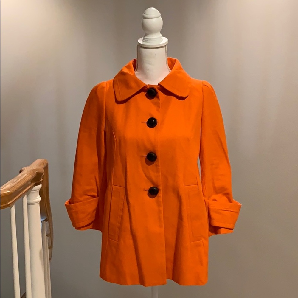 Zara Basic Rounded Collar Jaceket - image 1